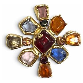 Broche Chanel Vintage 01A Coco Mark Gripoix