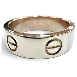 Cartier LOVE Ring aus Weißgold
