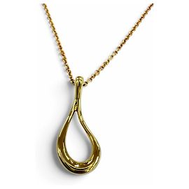 Autre Marque Collier pendentif Tiffany Open Teardrop