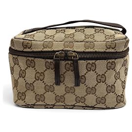 Gucci Vintage GG Canvas Beautycase