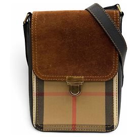 Sac à épaule en cuir Burberry Prorsum