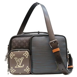 Louis Vuitton Monogram Eclipse Messenger Schultertasche