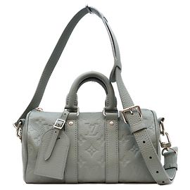 Louis Vuitton Taurillon Leather Keepall Bandoulière 25