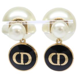 Christian Dior DIOR Tribales CD Signature Ohrringe aus Resin-Perlen