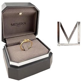 Messika My Move Ring aus Gelbgold und Diamant