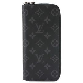 Portefeuille long Louis Vuitton Monogram Eclipse
