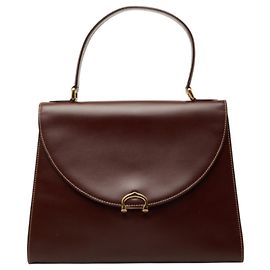 Borsa Cartier Must Line in pelle rosso vino