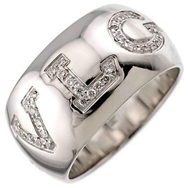 Bulgari Bague alliance Bvlgari en or blanc 18K