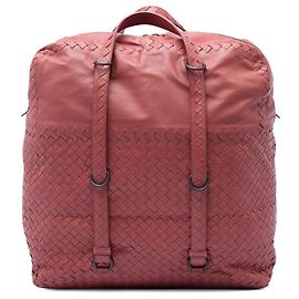 Borsa Bottega Veneta in Nappa Intrecciato rosa