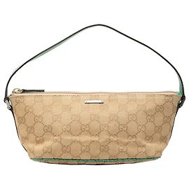 Gucci Beige GG Canvas Boat