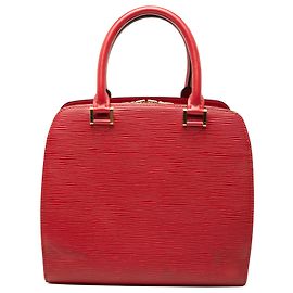 Louis Vuitton Red Epi Pont Neuf