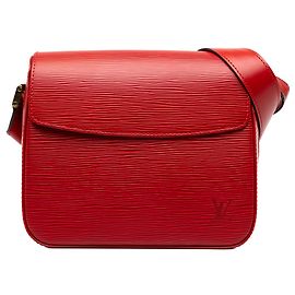 Louis Vuitton Red Epi Buci