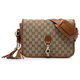 Gucci Marrakech Crossbody aus beigem GG Canvas