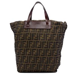 Fendi Brown Zucca Canvas Tote