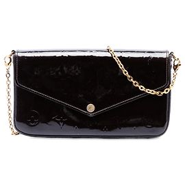 Louis Vuitton Purple Monogram Vernis Pochette Felicie