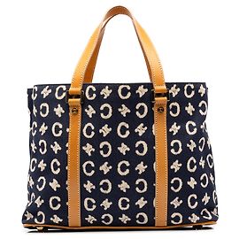 Céline Bolsa Celine Blue C Macadam Denim