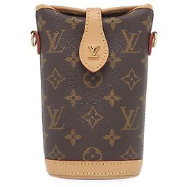 Louis Vuitton Brown Monogram Fold Me Pouch