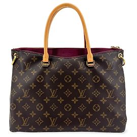 Louis Vuitton Pallas Shopper Monogram Canvas and Calfskin
