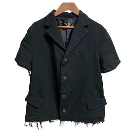COMME des GARCONS Polyester Shrunken Short Jacket