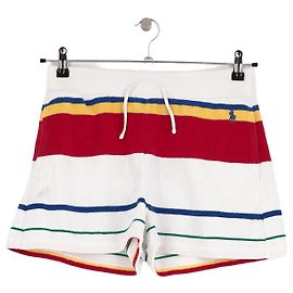 Pantalones cortos de algodón blanco Ralph Lauren
