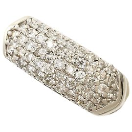 Autre Marque Anello fede in platino PT900 con diamante