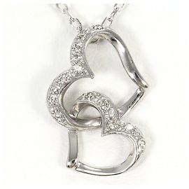 Autre Marque Halskette aus 10K Weißgold und Diamanten