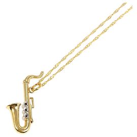 Autre Marque Collar de oro 18K con diamante