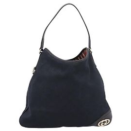 Gucci New Britt Hobo GG Canvas Medium