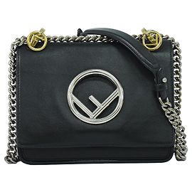 Fendi Kan I F Leather Small