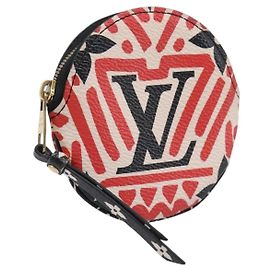 Louis Vuitton Rundes Portemonnaie Limited Edition Crafty Monogram Giant