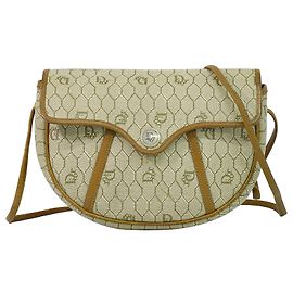 Christian Dior Vintage Honeycomb Canvas