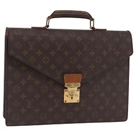 LOUIS VUITTON Monogram Serviette Conseiller Briefcase M53331 LV Auth BA16181