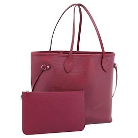LOUIS VUITTON Epi Neverfull MM Tote Bag Grenard LV Auth 206685