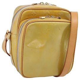 LOUIS VUITTON Monogram Vernis Wooster Shoulder Bag Gris M91036 LV Auth ep16527A
