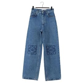 Calças Jeans Denim LOEWE Anagram 32 Blue Auth 199699M