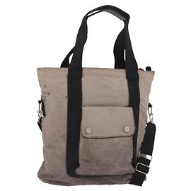 Bolso Tote CHANEL Sports Line Canvas 2way Gris Plata CC Auth bs37077
