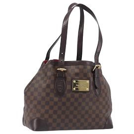 Saco Tote LOUIS VUITTON Damier Ebene Hampstead MM N51204 LV Auth 205214