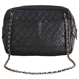 Chanel Bolso de hombro Camera negro