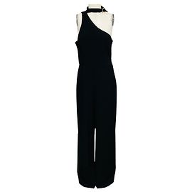 Tuta Zimmermann Black One Shoulder Neck Tie