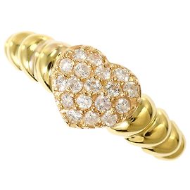 Autre Marque Anello fede in oro 18K con diamante