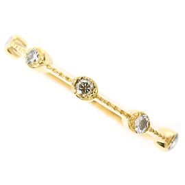 Autre Marque Ehering aus 18K Gelbgold mit Diamant
