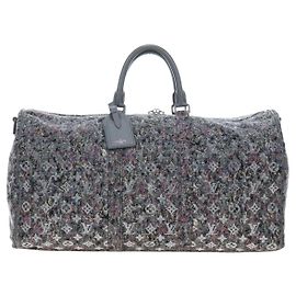 Louis Vuitton Keepall Bandouliere Monogram Tapestry Canvas 50