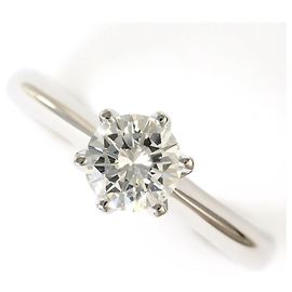 Autre Marque Platin-Diamant-Ehering