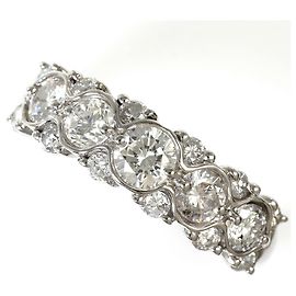 Autre Marque Platin-Ring mit Diamant