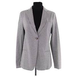 Fabiana Filippi Blazer aus Baumwolle Grau