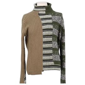 Camisola de lã verde Maison Martin Margiela XL