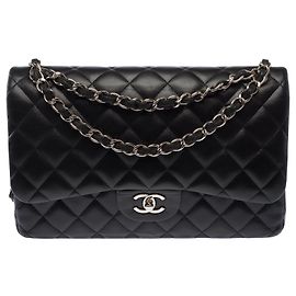 CHANEL Timeless/Classique Bag in Black Leather - 103964