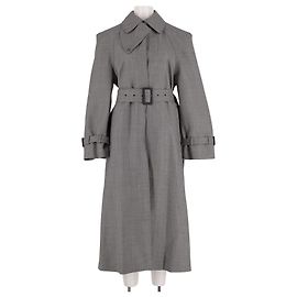 Autre Marque Grauer Wollmantel