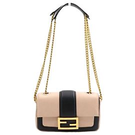 Fendi Mini bolso Baguette bicolor blush y negro