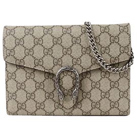 Gucci Brown Dionysus chain wallet